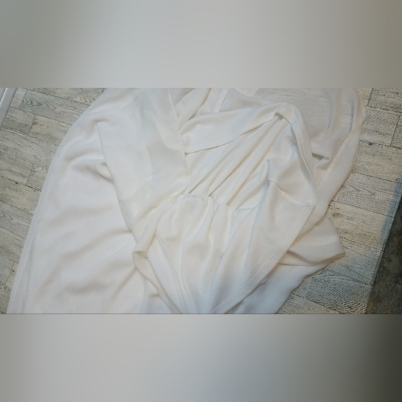 SHOW ME YOUR MUMU Heather Halter Dress White Size Medium - Picture 8 of 10